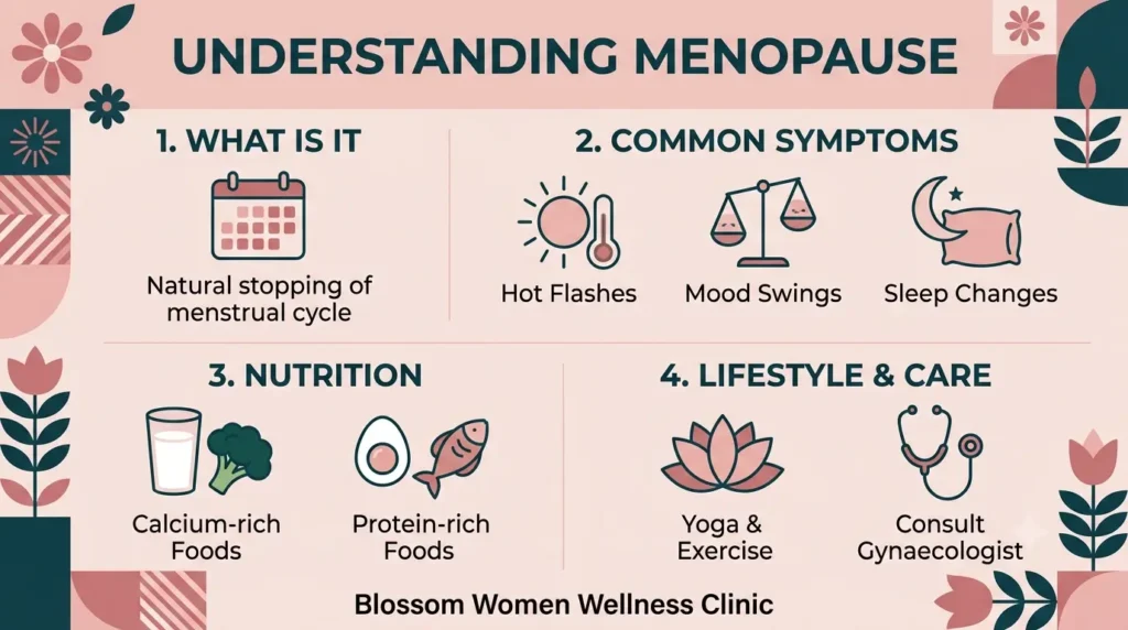 Menopause: Symptoms, Diet & Changes